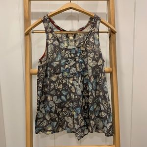 Anthropologie edme & esyllte butterfly top